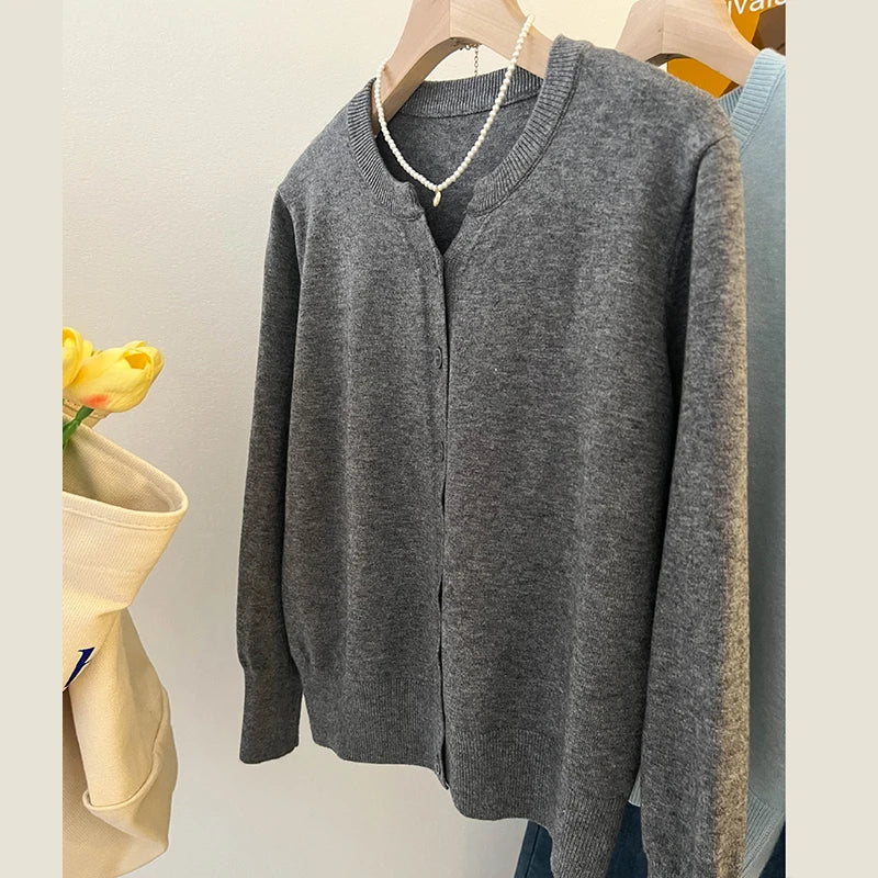 Jersey Mireille en gris oscuro