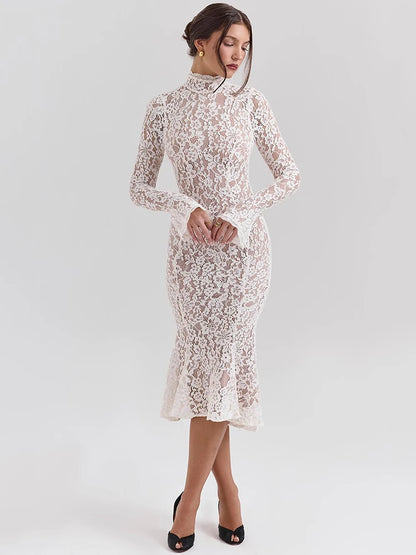 Vestido Rhonda de encaje
