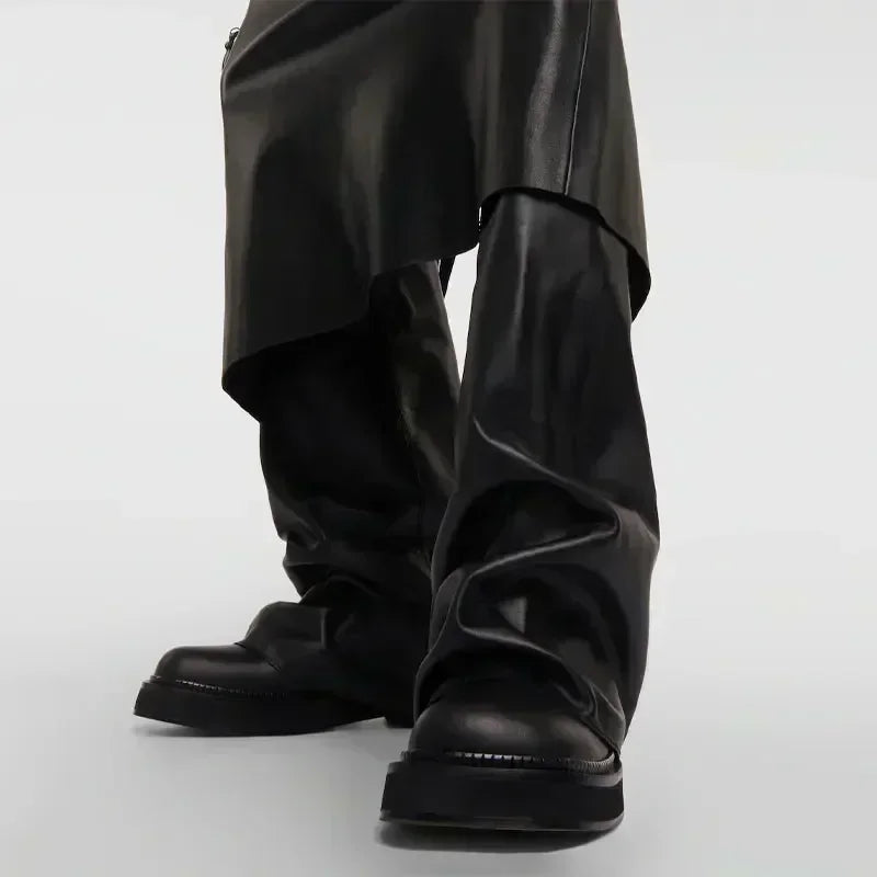 Botas altas slouch efecto ante
