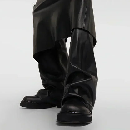Botas altas slouch efecto ante