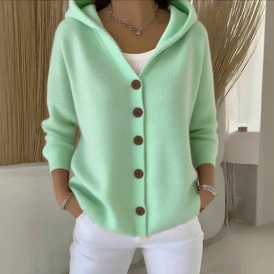 Cárdigan Camille en verde
