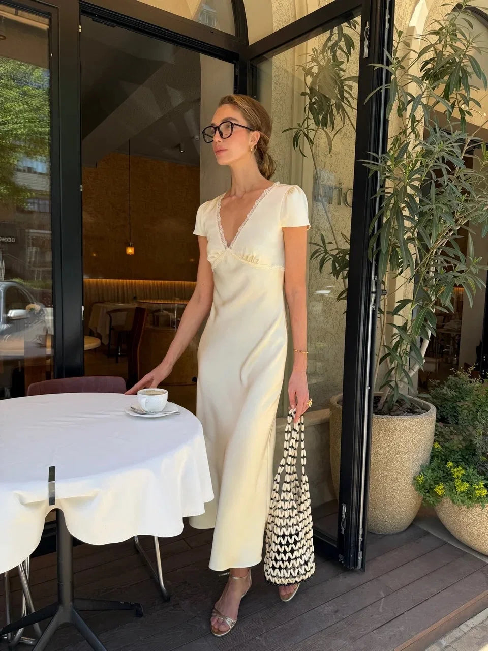 Vestido Celeste