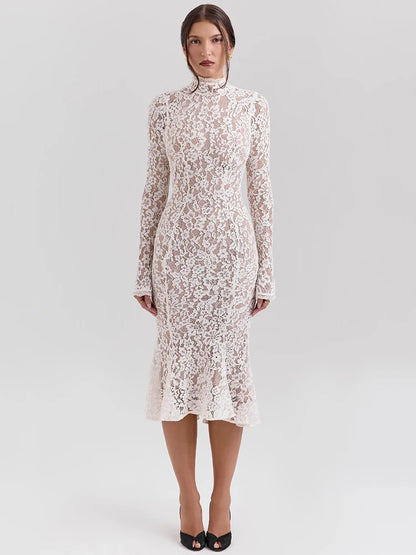 Vestido Rhonda de encaje