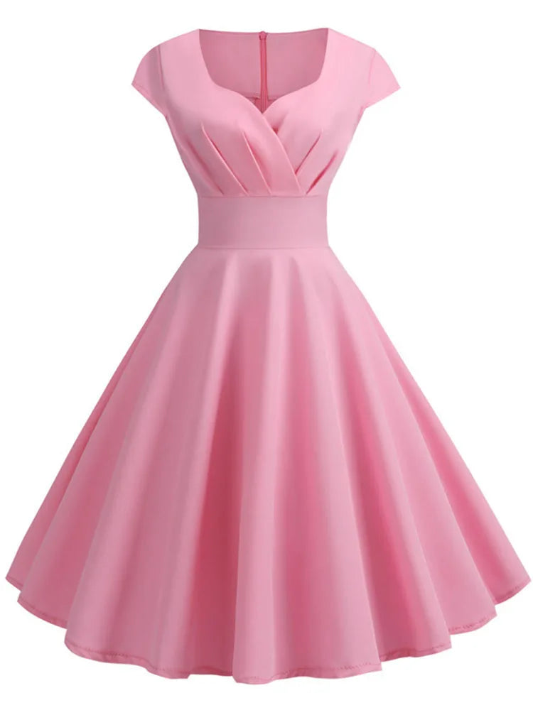 Vestido Aubrey en rosa
