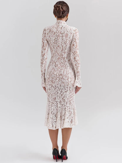 Vestido Rhonda de encaje